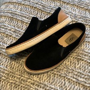 Black Ugg’s Slide On Sneakers
